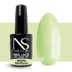 Smalto semipermanente nail lacq menta pastello-