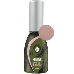 Rubber base gel frosted pink 15ml