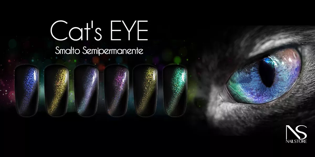 Unghie Cat’s eye: la Nail Art ispirata agli occhi di gatto!