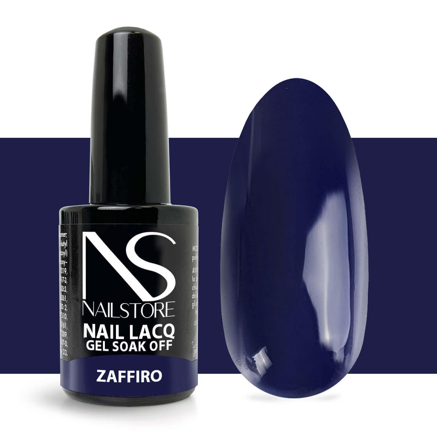 Semipermanente Nail Lacq Zaffiro - NAILSTORE